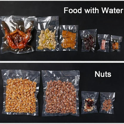 Kitchen Food Vacuum Sealer Bags - Fresh Food Storage & Long-Lasting Preservation