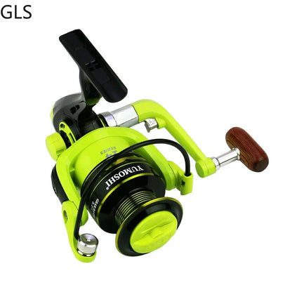 Saltwater Spinning Fishing Reel - 2000-7000 Series High Speed 5.2:1 Gear Ratio Ultralight Reel with Metal Spool & Magnetic Brake System