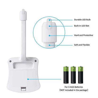 8-Color Motion Sensor Toilet Light: LED Night Lights for Bathroom - Unique Washroom Night Lamp