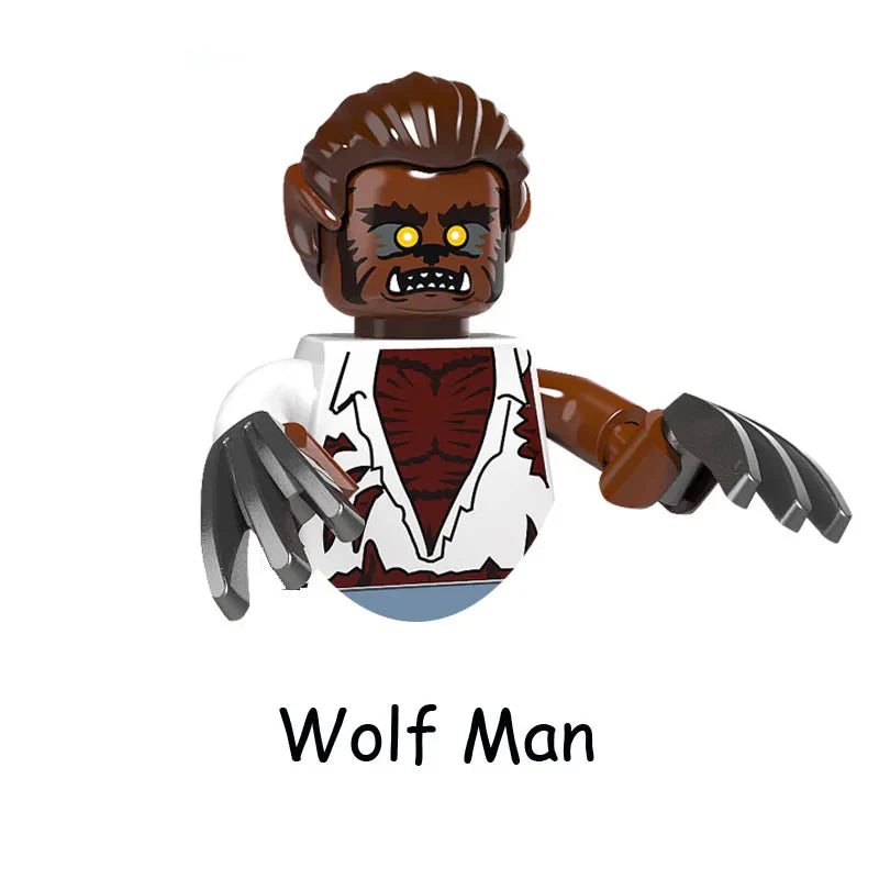 Super Heroes Model Figure Blocks – Invisible Predator vs Alien Jungle Killer Construction Toy for Children