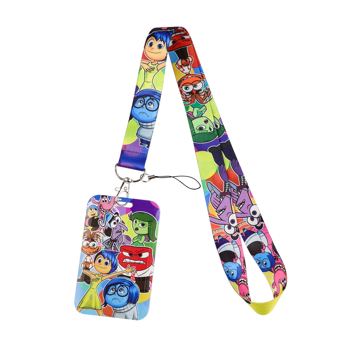 Cartoon Stitch Credential Holder Lanyard – Cute Neck Strap for Keychain, Pass & Credit Card Holder Accessories