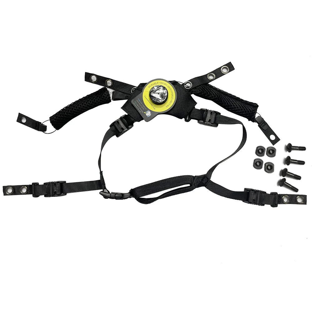 Team Wendy Helmet Chin Strap – Hanging Suspension System for FAST MICH Tactical Airsoft Helmet Accessories