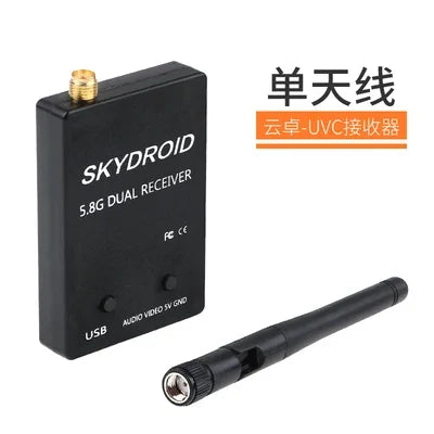 Skydroid 5.8GHz 150CH True Diversity FPV Receiver – UVC OTG for Android Smartphones, Tablets & VR Headsets