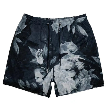 Kinetic Mesh Gym Shorts - Unisex Casual Fitness & Workout Shorts for Summer Sports