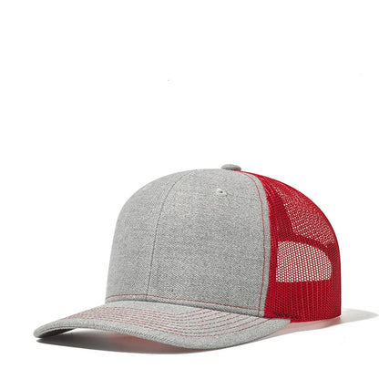 Custom Logo Snapback Hat - Embroidered Mesh Sports Cap for Men & Women, Adjustable Baseball Cap