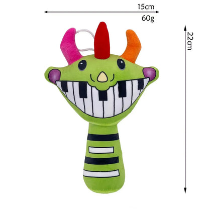 Sprunki Plush Toy Set Soft Cartoon Stuffed Animal Plushies Collectible Game Character Dolls Gift for Fans Birthday & Christmas Present