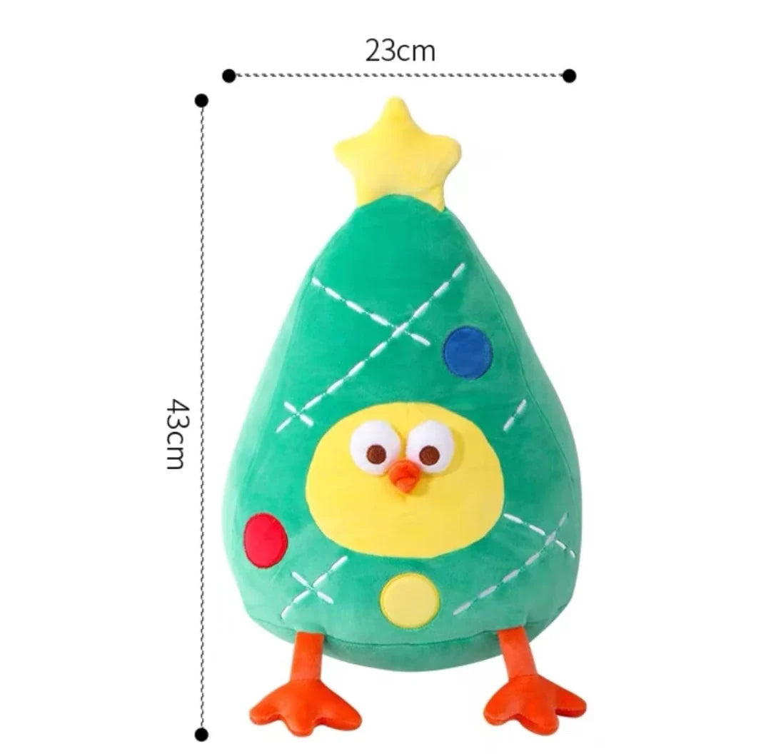 Chicken & Leg Plush Toy — Soft Gingerbread Chicken Doll for Kids & Birthday Gifts
