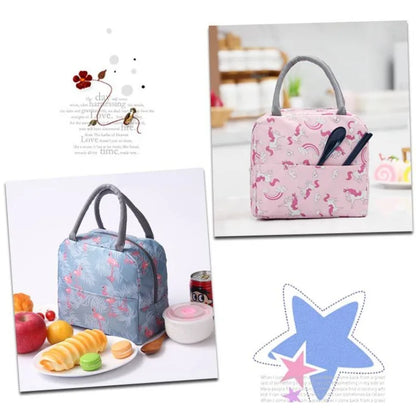 Portable Thermal Lunch Bag – Insulated Large Capacity Lunch Box Storage Bag for Children’s School and Picnic