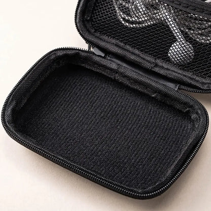 Mini EVA Storage Bag — Zipper Carrying Pouch for AirPods, Earphones, Phone, Charging Cables & Digital Accessories