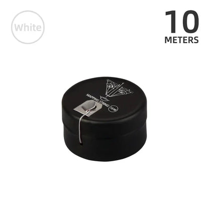 Microblading Eyebrow Mapping String - 10/20M Pre-Inked Brow Mapping Thread Marker for Permanent Makeup Tattoo Design