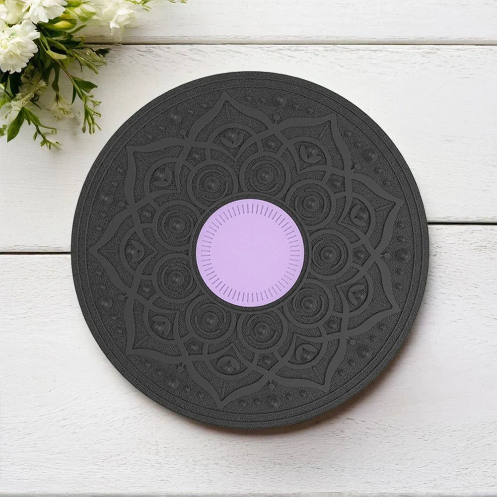 Wobble Balance Board — Non-Slip Portable Stability Trainer for Yoga, Swing & Full Body Exercise