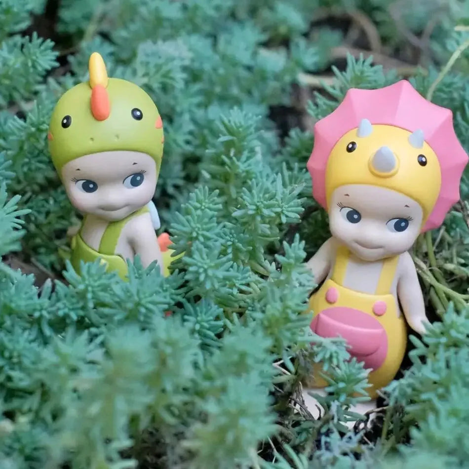 New Sonny Angel Dinosaur Series Hippie Doll – Cute Car & Mobile Phone Ornament Toy Gift for Kids