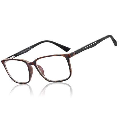 ZENOTTIC Square Prescription Glasses - 2025 Fashion Unisex Anti Blue Light Photochromic Myopia & Hyperopia Eyewear