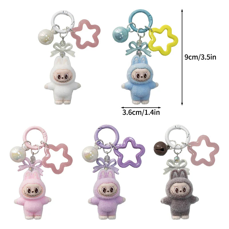 New Cartoon Keychain — Cute Bag & Backpack Pendant, Earphone Case Decoration, Car Keyring Gift Accessory