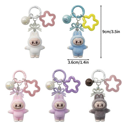 New Cartoon Keychain — Cute Bag & Backpack Pendant, Earphone Case Decoration, Car Keyring Gift Accessory