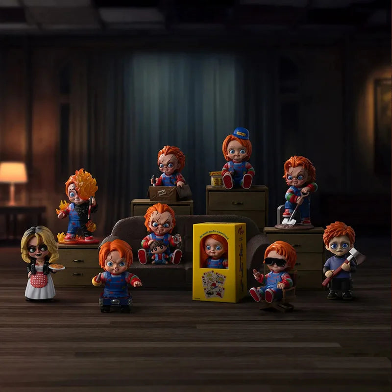 New Arrival Genuine Chucky Blind Box Figure — TV Series Surprise Mystery Box Collectible Toy, Doll Decoration Gift