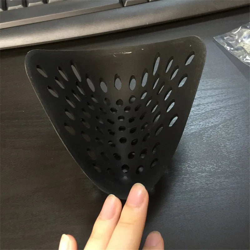 Spider Black Half-Face Mask — Silica Gel Cosplay Prop for Halloween & Costume Mouth Cover