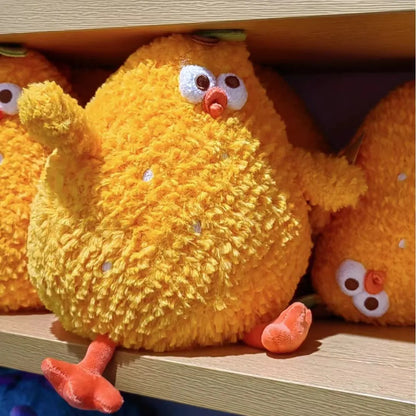 Chicken & Leg Plush Toy — Soft Gingerbread Chicken Doll for Kids & Birthday Gifts