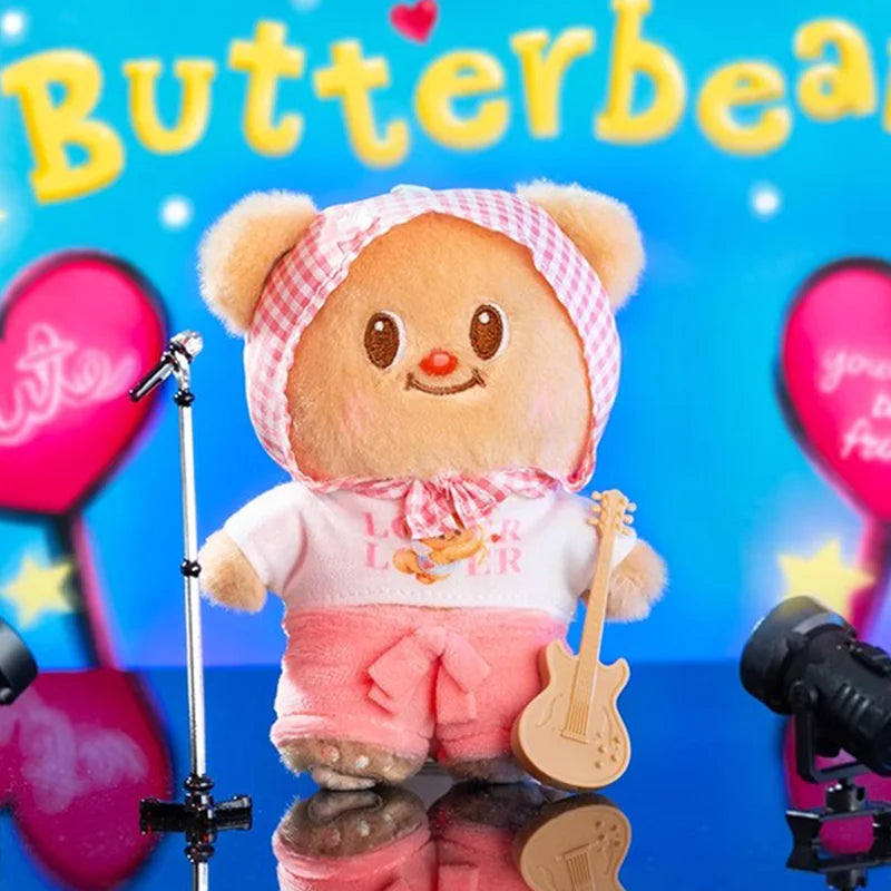 Butterbear Blind Box Action Figures | Kawaii Doll Toys & Pendants for Kids, Desktop Decoration Gifts