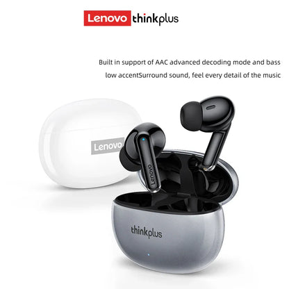 Lenovo Thinkplus XT88 In-Ear Bluetooth Earphones — Dual Mic, Stereo Noise Reduction, Bass HiFi Touch Earbuds