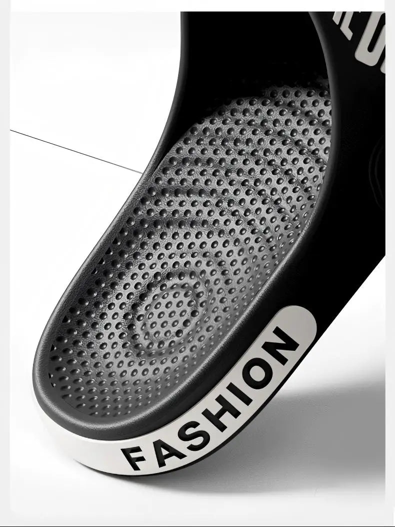 Men’s & Women’s Large Size EVA Slippers — Trendy Non-Slip Outdoor Summer Slippers for Students & Couples