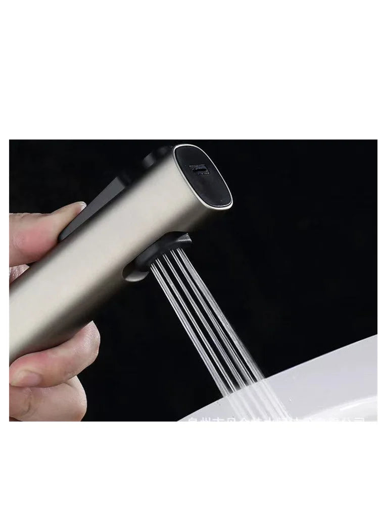 Handheld Toilet Bidet Sprayer – Pressurized Shattaf Shower Attachment for Bathroom Hygiene