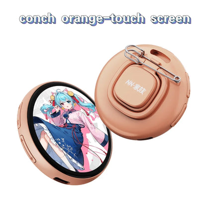 Dynamic Electronic Display Badge - Small Outdoor Digital Pendant for Fashion, 2D Display & Home Decor