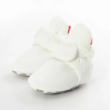 Meckior Baby Socks Shoes – Star Toddler First Walkers Booties, Soft Cotton Anti-Slip Shoes for Boys and Girls