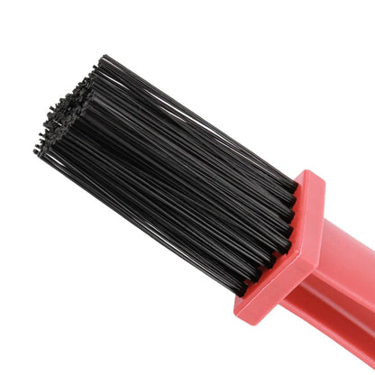Motorcycle & Bicycle Chain Brush Cleaner — Plastic Scrubber for Chain Cleaning, Outdoor Road Maintenance Tool