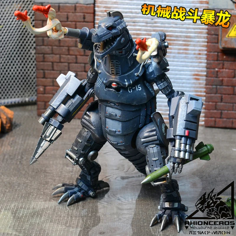 Spot Godzilla & Mecha Godzilla Action Figures – Fully Articulated Anime Model Toys for Kids Collectible Gift
