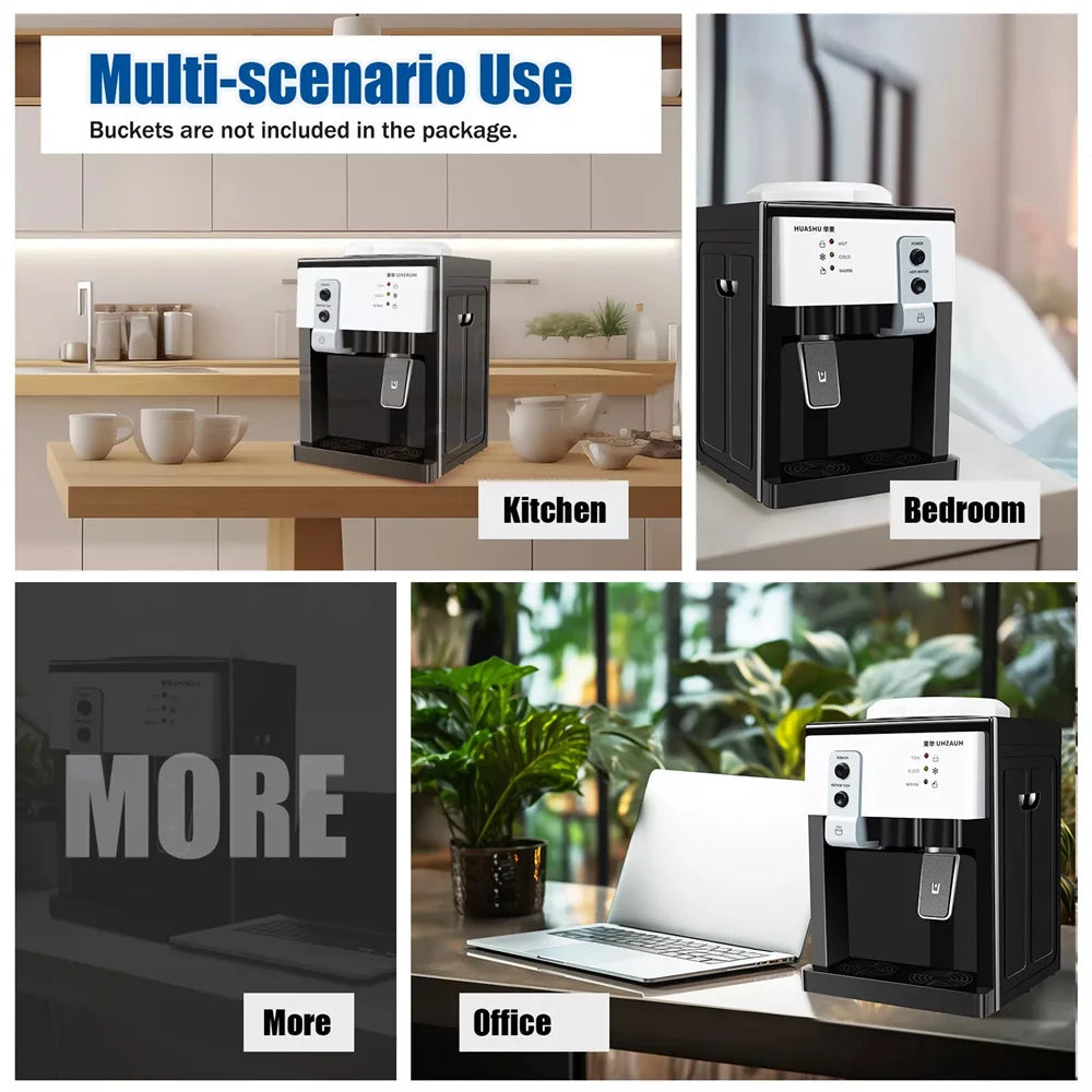 5 Gallon Top Loading Water Cooler Dispenser – Countertop Hot & Cold Drinking Machine