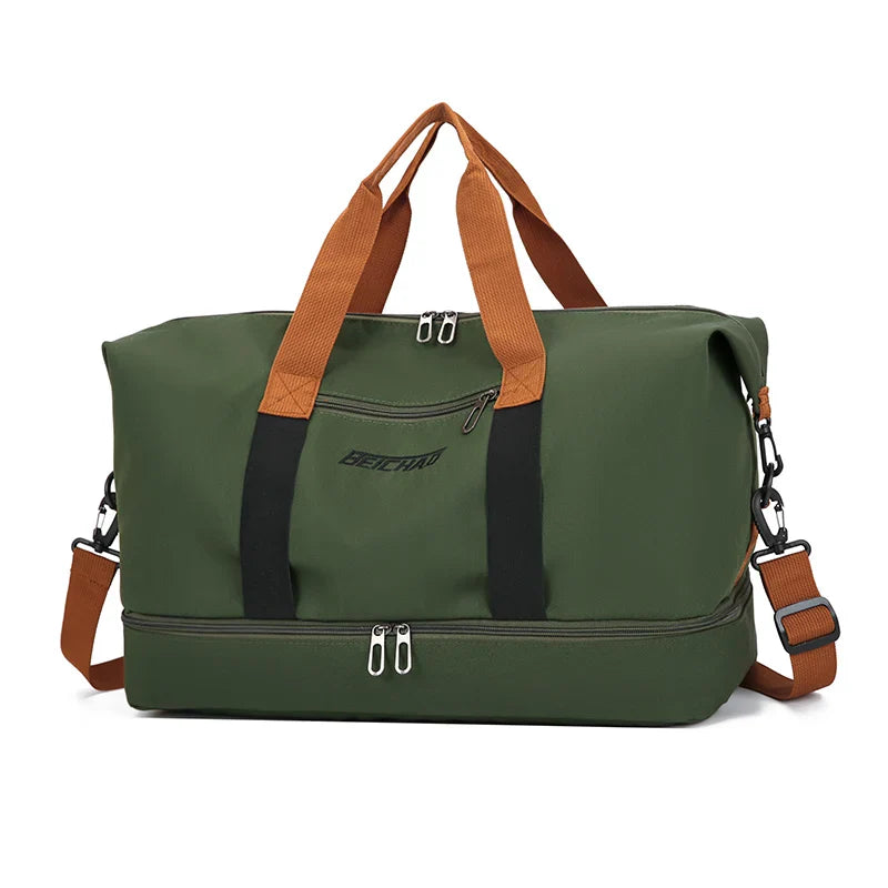 Large Capacity Fitness & Travel Bag – Clothing Storage, Short Distance Luggage, Anti-Sailor Sports Duffel