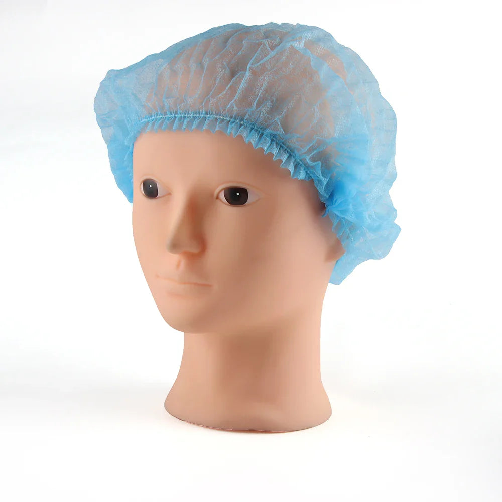 100pcs Disposable Hair Net Caps - Sterile Microblading Accessories for Permanent Makeup - Ideal for Eyebrow Tattooing