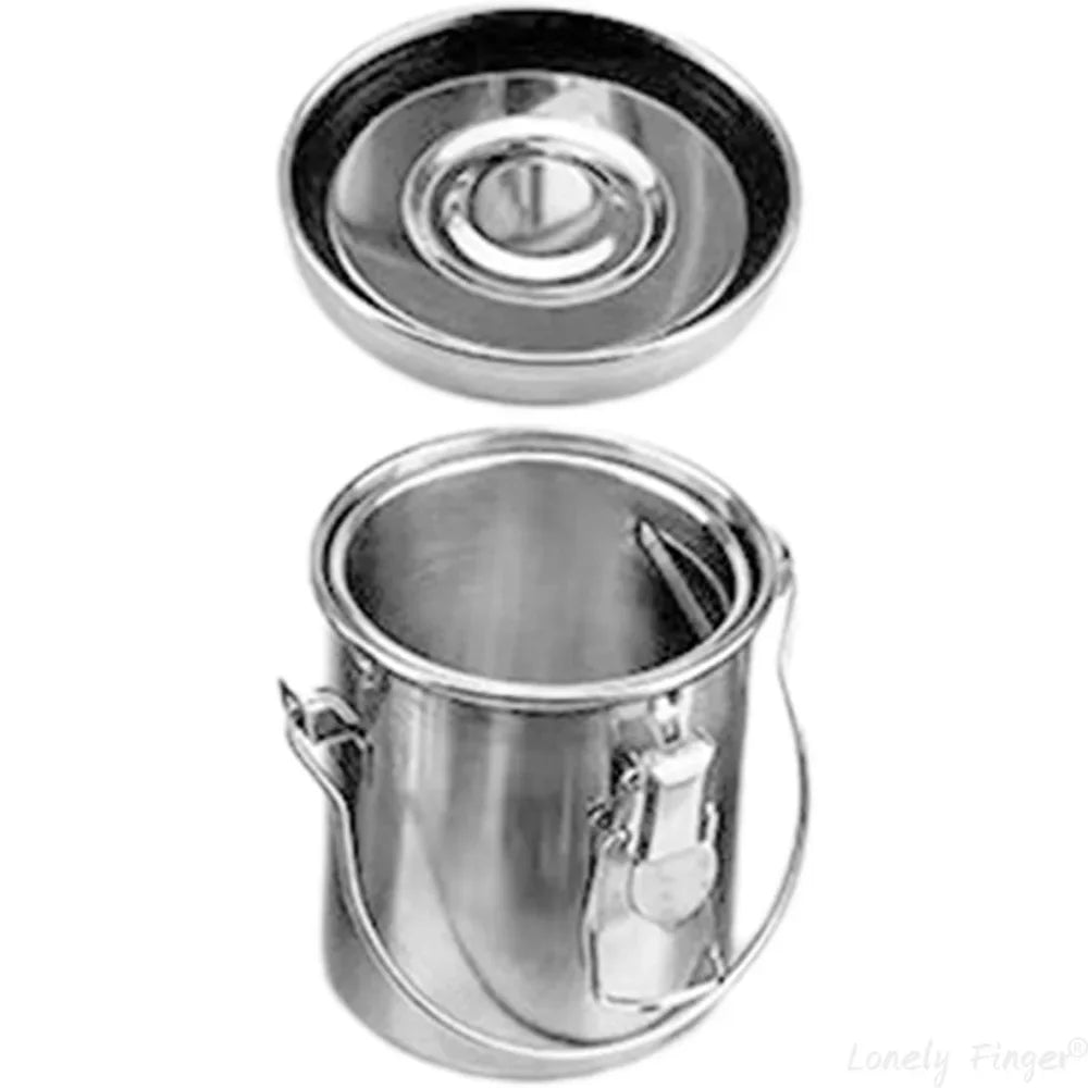 Stainless Steel Airtight Paint Brush Washer & Cleaner with Strainer Lid – Portable Brush Cleaning Container