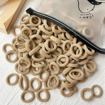 20/50PCS Kids Elastic Hair Bands – Girls Sweets Scrunchie Rubber Bands for Children Hair Ties & Headbands