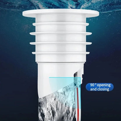 Silicone Bathroom & Kitchen Sink Seal Ring – Anti-Odor, Leak-Proof Floor Drain & Washing Machine Pipe Connector