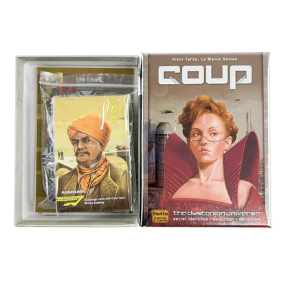 Indie Boards and Cards Coup – Reformation 2nd Edition Expansion Card Game, Strategic Bluffing Party Card Game for Adults & Family Fun