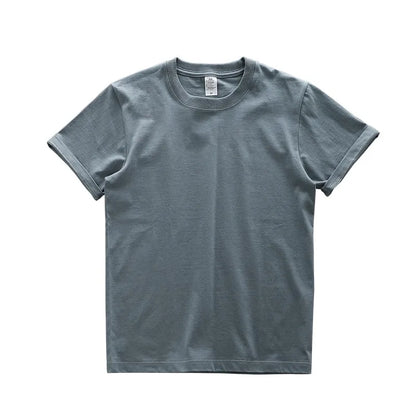 Dukeen Heavyweight Cotton T-Shirt - 280gsm Oversized Short Sleeve Casual Tee for Men Summer Streetwear