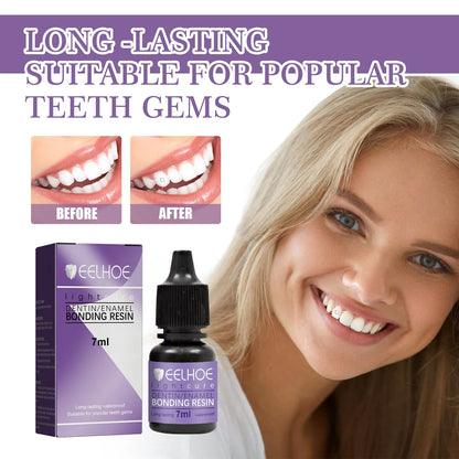 Tooth Gem Glue Dental Adhesive for Diamond Crystals & Jewelry | Sturdy Orthodontic Gel for Teeth Gems