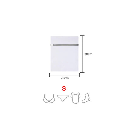 Mesh Laundry Bags Set – 4PCS/1PC Coarse Net Wash Bags for Washing Machines, Bra & Clothing Protector