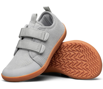 Kids Barefoot Sneakers – Breathable Wide Toe Knitted Mesh Shoes for Boys & Girls, Non-Slip Fashion Walking Cross Trainers