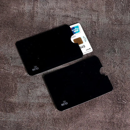 10PCS RFID Card Protector Sleeves - Anti Scan NFC Blocking Aluminum Foil Credit Card Holder
