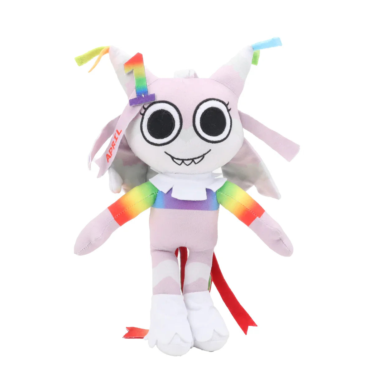 Kawaii Dandy's World Plush Toys – Twisted Eggson Painted Pattern Game Peripheral for Kids, Birthday & Xmas Gift