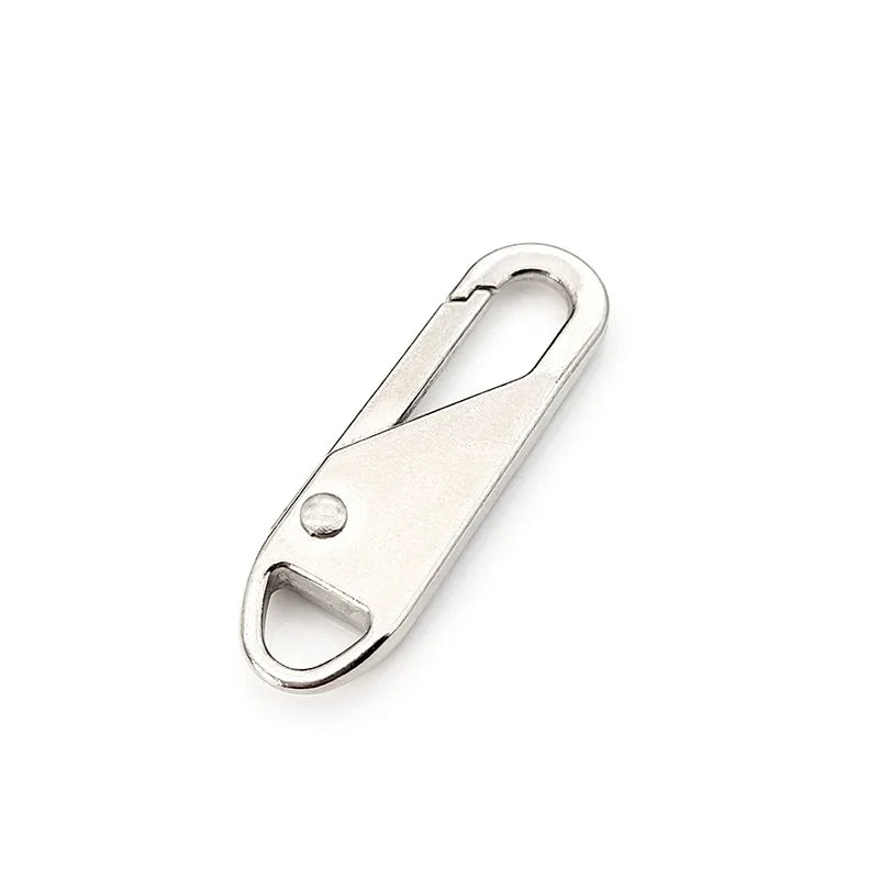 1/5/10Pcs Zipper Slider Puller Replacement – Instant Repair for Bags, Suitcases, DIY Sewing Craft