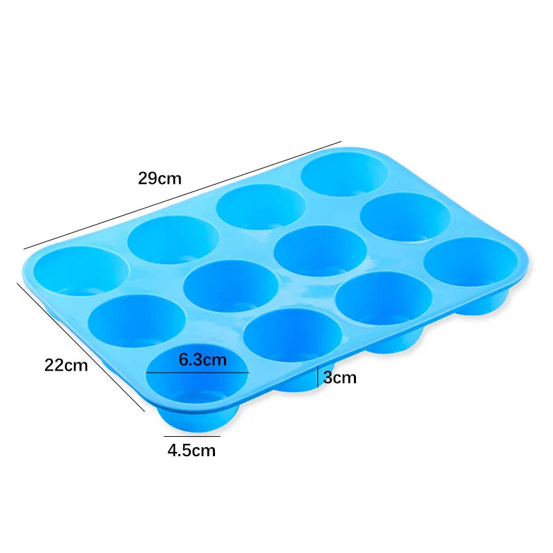 FAIS DU Rectangular Silicone Bread Pan — Non-Stick Toast & Cake Mold, Long Square Bakeware Tray