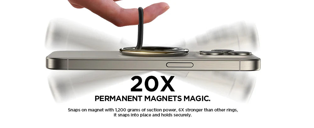 Joyroom Magnetic Ring Phone Holder – Colorful Silicone Kickstand Grip for iPhone 16/15/14 Pro Max