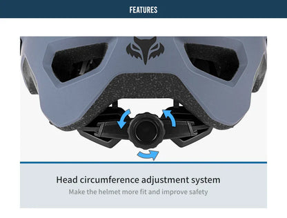BATFOX Men's Cycling Helmet – MTB Mountain Bike Racing Helmet, Speedframe Casco para Bicycle