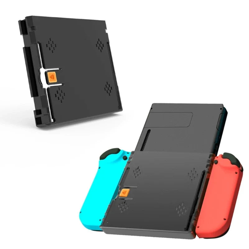 Portrait Mode Flip Grip for Nintendo Switch & Switch OLED – Handheld Gaming Console Accessory with Portable Vertical Orientation