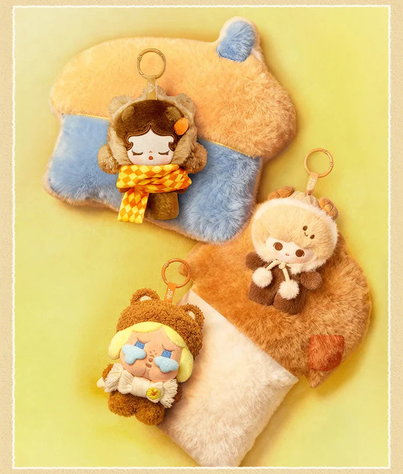 POP MART POPBEAN Fluffy Cozy Plush Pendant – Mystery Blind Box Toy Ornament