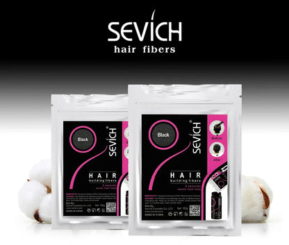 SEVICH Keratin Hair Fiber 100g – Hair Thickening & Building Powder Spray, Instant Regrowth & Hair Loss Concealer